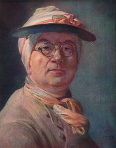 Autoritratto con occhiali, 1775 da Jean Baptiste Simeon Chardin