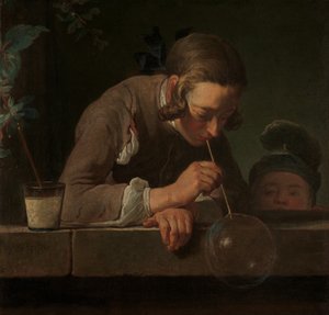 Bolle di Sapone da Jean Baptiste Simeon Chardin