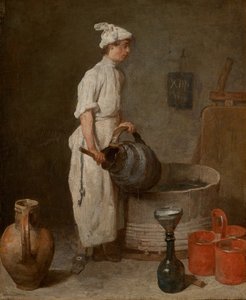 Il ragazzo della cantina, 1738 da Jean Baptiste Simeon Chardin