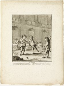 La cima, da I giochi dei ricci di Parigi da Jean Baptiste Tilliard I