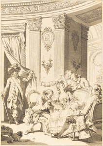 Il marito confessore da Jean Baptiste Tilliard and Antoine Jean Duclos after Jean Honoré Fragonard