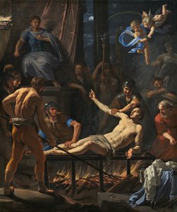 Il martirio di San Lorenzo, c. 1660