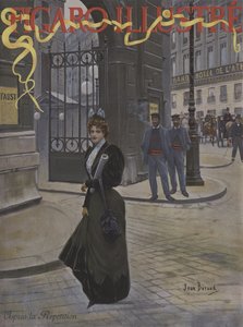 Dopo la prova. Copertina di Le Figaro Illustré, aprile 1896
