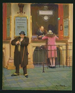 Dalla mia zia da Jean Beraud