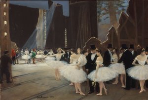 Dietro le quinte del teatro dell
