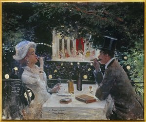 Cena agli Ambasciatori da Jean Beraud