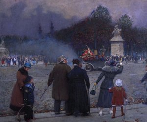 Bandiera tedesca portata agli Invalides