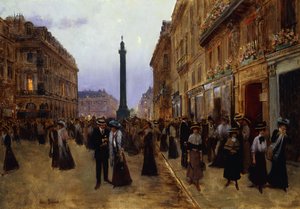 La Rue de la Paix da Jean Beraud