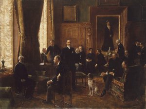 Il salone della contessa Potocka, 1887