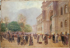 Uscita dal Salone, Palais de l