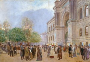 Fuori dal Palais de l