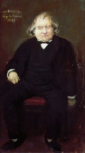 Ritratto di Joseph Ernest Renan (1823-1892), storico, filosofo, filologo e scrittore francese, di Jean Beraud (1849-1935) da Jean Beraud