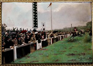 Corse a Longchamp da Jean Beraud