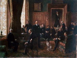 Il Salone della Contessa Potocka da Jean Beraud