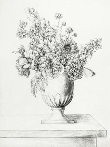Fiori in un vaso da Jean Bernard