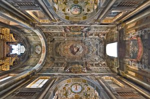 Apoteosi di San Francesco, Chiesa di San Francesco, Sassuolo, Italia da Jean Boulanger