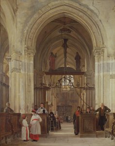 Interno della Chiesa di San Prix, Valle de Montmorency