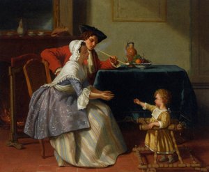I primi passi del bambino da Jean Carolus