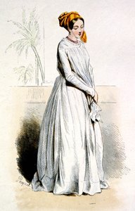 Donna creola di Cayenne, c.1850 (incisione) da Jean Charles (1800 79) Pauquet
