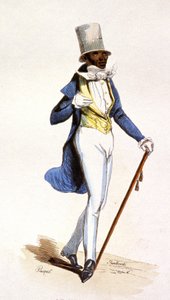 Un Mulatto nelle Antille Francesi, c.1850 da Jean Charles (1800 79) Pauquet