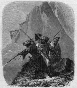 Soldati circassi (una regione del Caucaso)