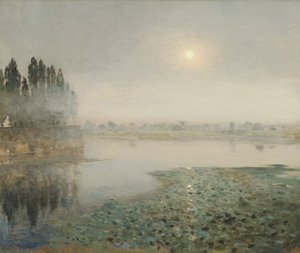 Nebbia sul Fiume, c.1889 da Jean Charles Cazin