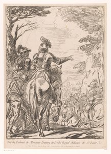 Due soldati a cavallo da Jean Charles François