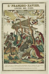 San Francesco Saverio, Apostolo delle Indie da Jean Charles Pellerin