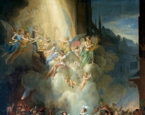 Dettaglio di La conversione di Henri de Joyeuse da Jean Charles Tardieu