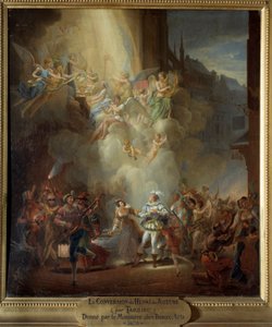 La conversione di Enrico di Joyeuse (1567-1608) da Jean Charles Tardieu