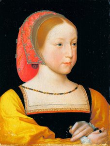 Francese: Ritratto di Carlotta di Valois Ritratto di Carlotta di Francia da Jean Clouet