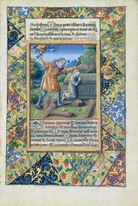 Il sacrificio di Isacco, dal Libro d