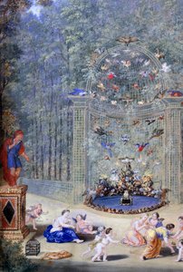 Ingresso al labirinto di Versailles da Jean Cotelle the younger