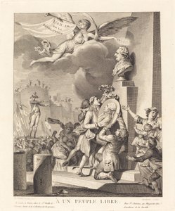 A un popolo libero da Jean Dambrun after Jean Michel Moreau