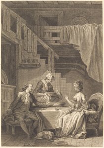 Il falcone da Jean Dambrun and Jean Baptiste Tilliard after Jean Honoré Fragonard
