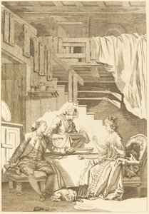 Il falco da Jean Dambrun and Jean Baptiste Tilliard after Jean Honoré Fragonard