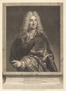 Michel Baron da Jean Daullé after François de Troy