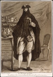 Pagina del titolo da Divers Portraits, pub. 1775 (acquaforte)
