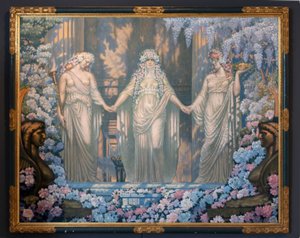 Le donne di Eleusi da Jean Delville