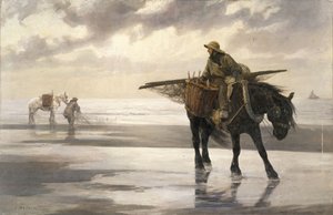 Gamberi a Nieuwpoort, 1883 circa (olio su tela)