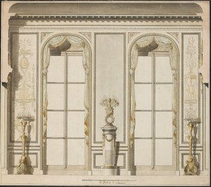 Progetto architettonico per la Grande Galerie dell