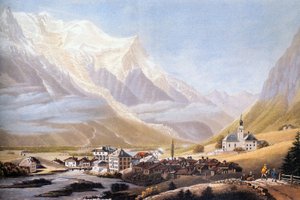 Valle di Chamonix e massiccio del Monte Bianco