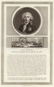 Ritratto di Charles Alexandre, visconte de Calonne