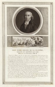 Ritratto di Jean-Marie Roland, visconte de la Platiere