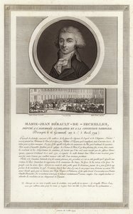 Ritratto di Marie-Jean Herault de Sechelles