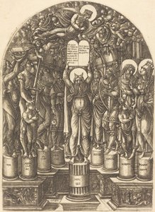 Mosè circondato dai patriarchi da Jean Duvet