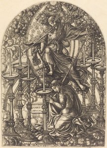 San Giovanni vede i sette candelabri d