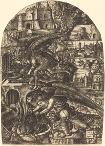 Satana legato per mille anni da Jean Duvet