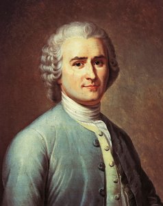 Ritratto di Jean-Jacques Rousseau da Jean Edouard Lacretelle