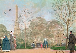 Passeggiata nei Giardini del Trocadero, c.1920